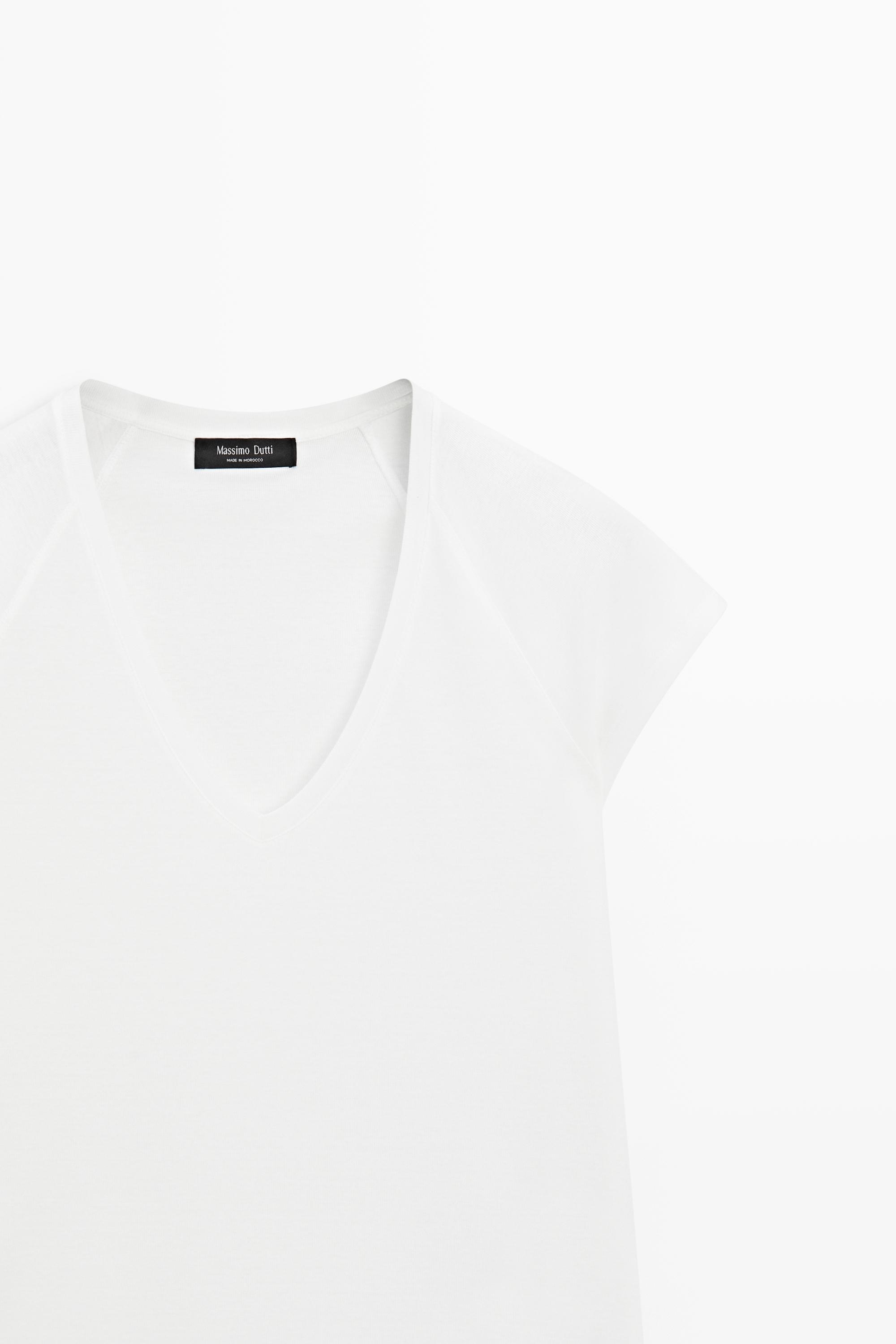 100% mercerised cotton T-shirt
